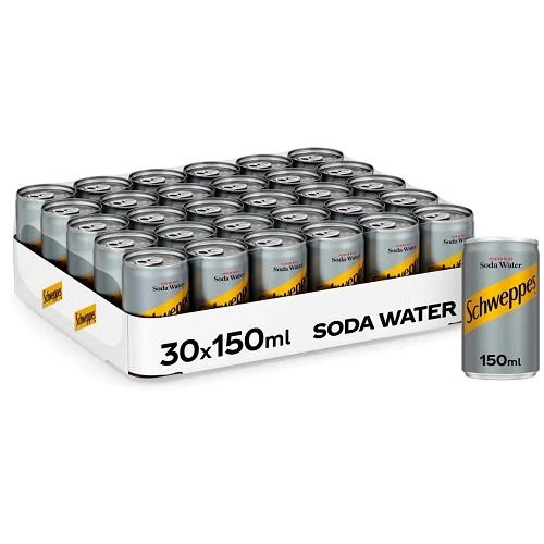 شويبس مياه صودا 150مل 30حبة