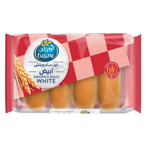 Lusine White Sandwich Roll Bread 200g