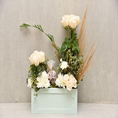 Rose Wood Decor with Cocoa with Printing Model No.RS62 