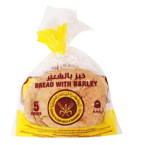 المطاحن خبز بالشعير 5حبة 250جم
