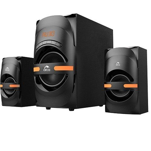 اوركا سماعات 2.1CH للوسائط المتعددة 49واط RMS موديل رقم.OR-3086FT
