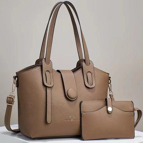 Fashion Women Bag Khaki No.19028-10