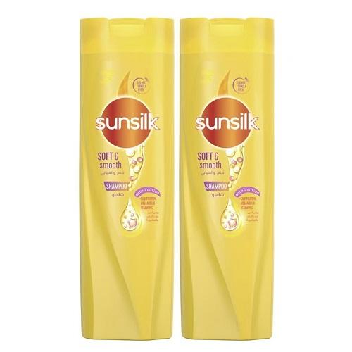 Sunsilk Soft And Smooth Shampoo 400ml 2Pcs