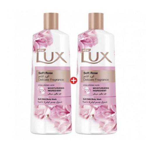 Lux Body Wash Soft Rose 250ml 2Pcs