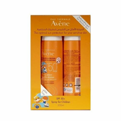 Avene Kit Spray SPF50+ for Children 200ml+200ml Free