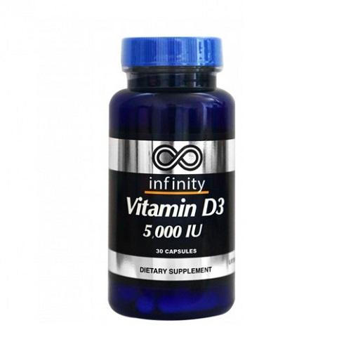 Infinity 5000IU Vitamin D3 30Capsules