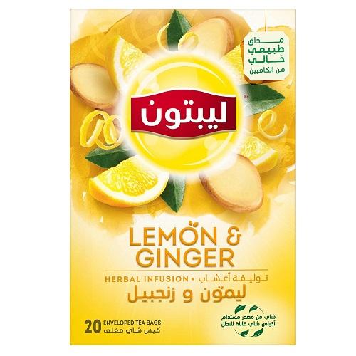 Lipton Tea Lemon and Ginger Flavor 20Bags 32g