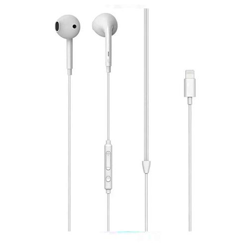 Levore Wired Earphones with Lightning Connector White No.15464
