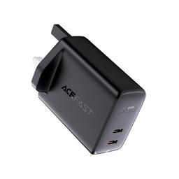 ايس فاست A12 شاحن Type C مزدوج 40واط اسود رقم.15875