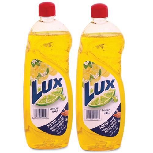 Lux Dishwashing Liquid Lemon Scent 725ml 2Pcs