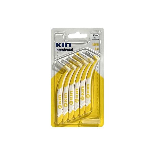 KIN Interdental Brushes Mini 1.1mm 6Pcs