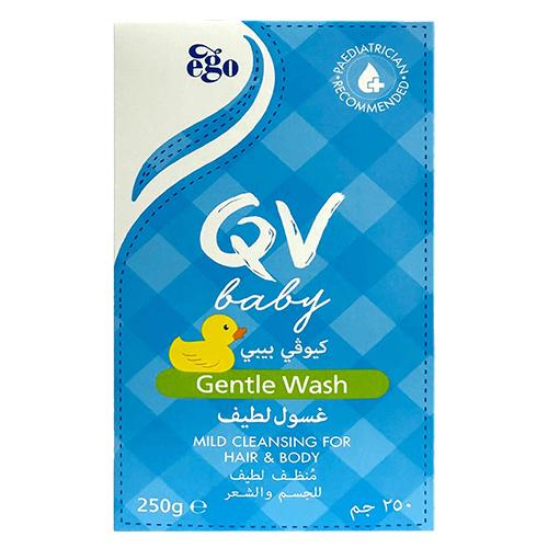 Ego QV Baby Gentle Wash Mild Cleansing for Hair and Body 250g
