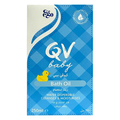 Ego QV Baby Bath Oil Water Dispersible Cleanses and Moisturises 250ml