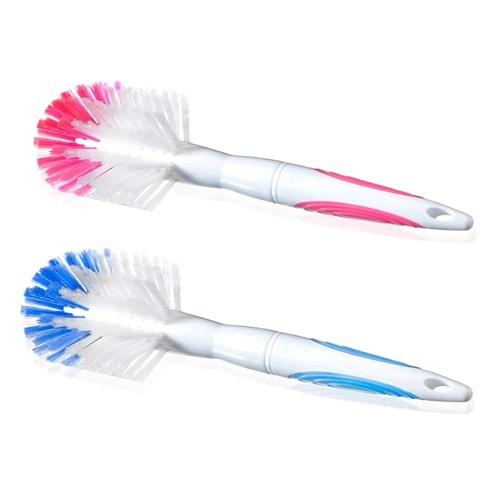 Tommee Tippee Closer to Nature Bottle Brush and Teat Brush Pink and Blue Model No.TT42111671