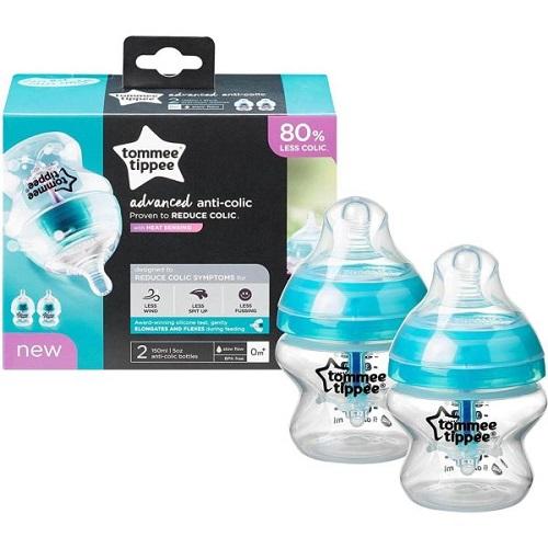 Tommee Tippee Advanced Anti Colic Baby Feeding Bottle 150ml 2Pcs Model No.TT422602