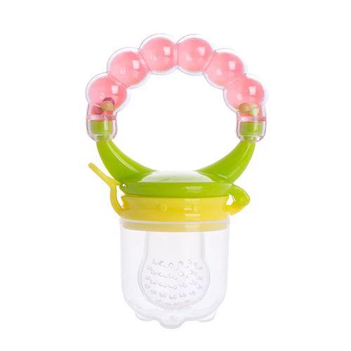 Disney Baby Rattle Toy Silicone Fresh Fruit Food Feeder Teething Pacifier Model No.TRHA7930