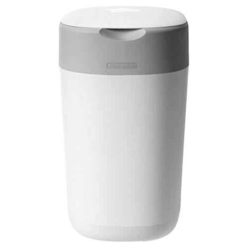 Tommee Tippee Twist and Click Advanced Nappy Bin White Model No.TT85100101