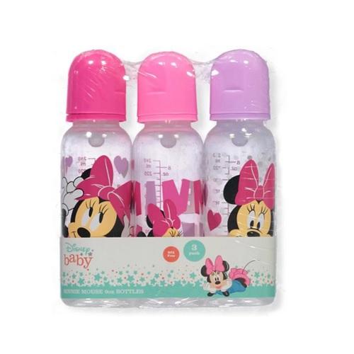 Disney Minnie Mouse Baby Feeding Bottle 9oz 260ml 3Pcs Model No.TRHA1688