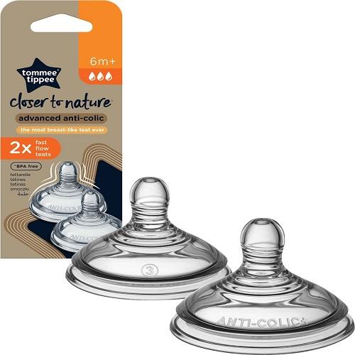 Tommee Tippee CTN Advanced Anti Colic Fast Flow 2Pcs Model No.TT42122452