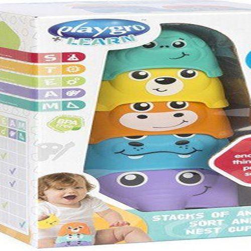 Playgro Animal Cups and Nest Model No.PG4088239