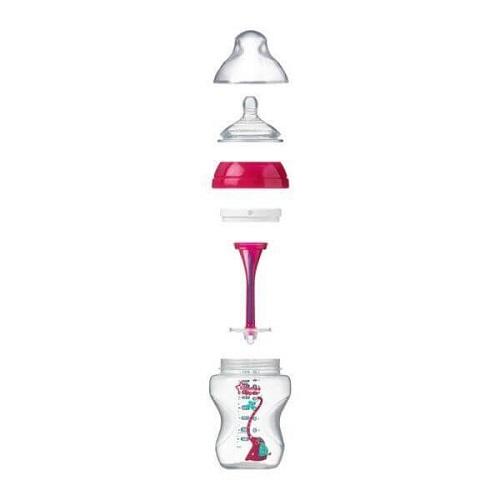 Tommee Tippee Advanced Anti Colic Bottle Girl 260ml Model No.TT42257685