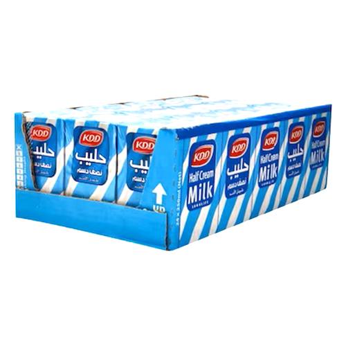 كي دي دي حليب نصف الدسم طويل الامد 250مل 24حبة