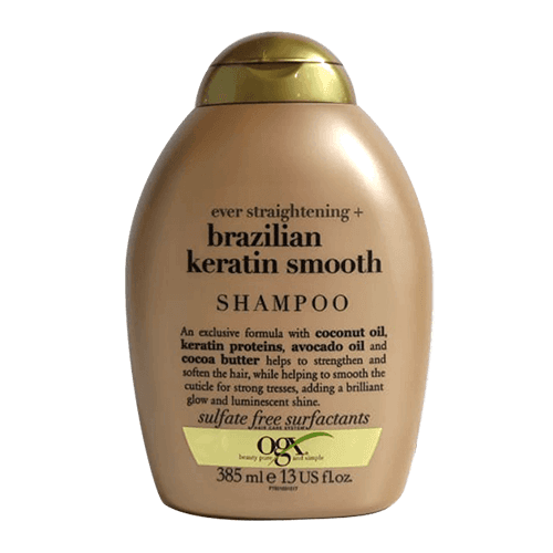 Ogx Ever Straightening+ Brazilian Keratin Smooth Shampoo Sulfate Free 385ml