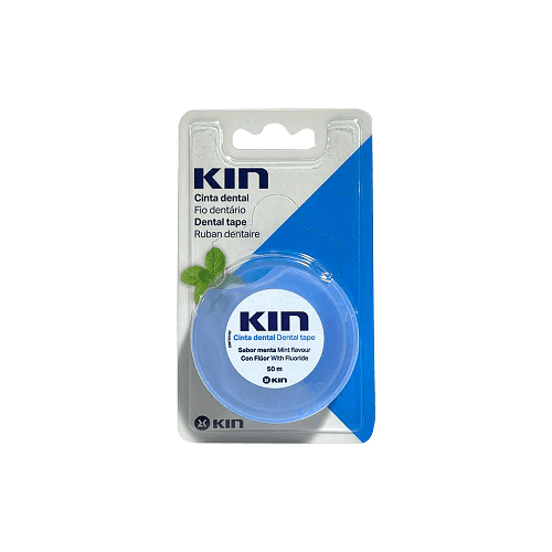 Kin Dental Tape Mint Flavor with Fluoride 50m
