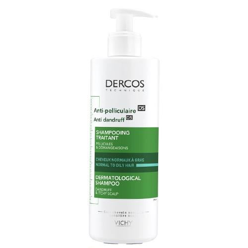 Vichy Dercos Technique Anti Dandruff Shampoo for Normal to Oily Hair 390ml