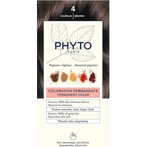 Phyto Paris Permanent Hair Dye Brown No.4