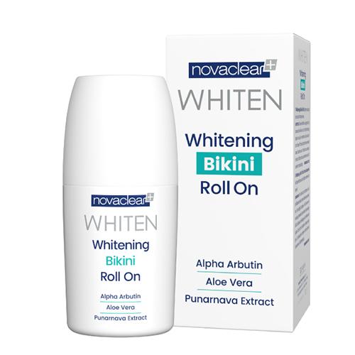 Novaclear+ Whiten Whitening Bikini Roll on with Aloe Vera Extract 50ml