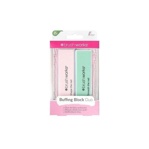 Brush Works Nail Buffing Block Duo