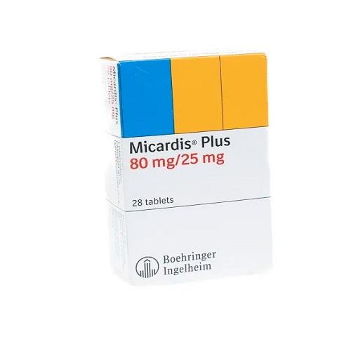 Micardis Plus Telmisartan Hydrochlorothiazide 80/25mg 28Tablets