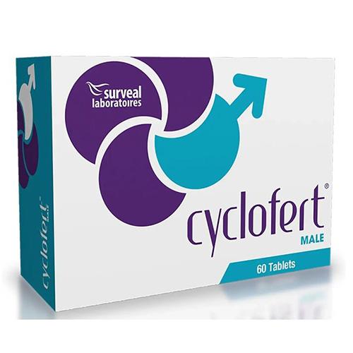 Surveal Labratoires Cyclofert for Infertility Treatment for Male 60Tablets