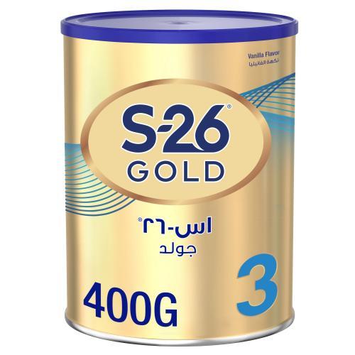اس26 جولد مرحلة3 حليب للرضع من 1الى3سنوات 400جم