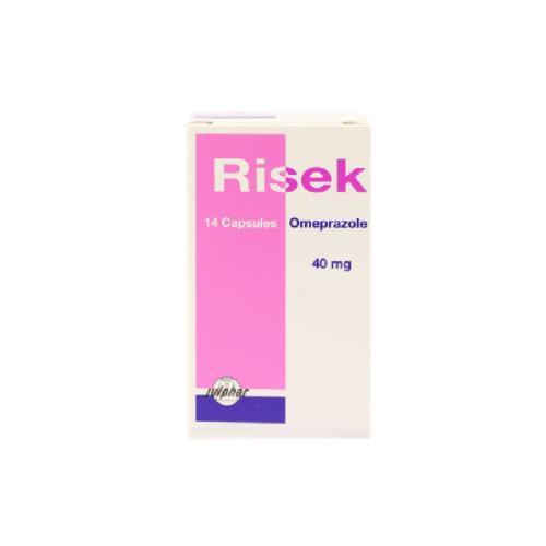Risek Omaprazole 40mg 14Capsules