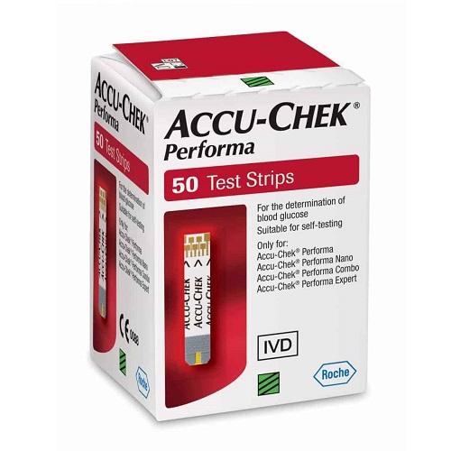 Accu Chek Performa for Blood Glucose Determination 50Test Strips