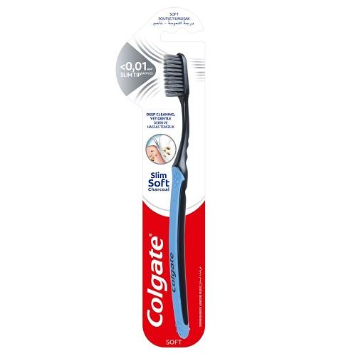 Colgate Slim Charcoal Soft Toothbrush 1Piece
