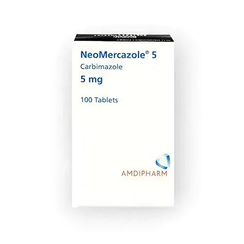 Neomercazole for Thyroid Gland Treatment 5mg 100Tablets