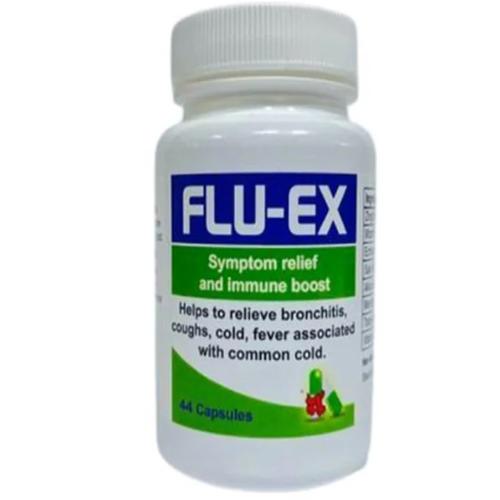 Flu Ex to Relieve Symptoms of Nasal Congestion and to Boost Immunity 44Capsules