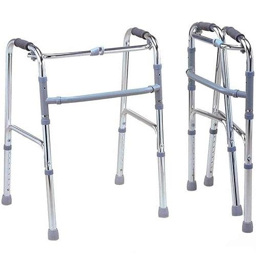 دوراي مشاية قابلة للطي من الالومنيوم لكبار السن قابلة التعديل موديل رقم.GZI07