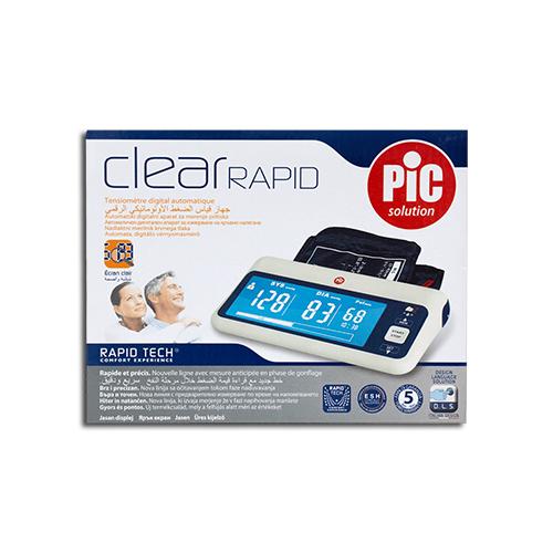 Pic Solution Clear Rapid Automatic Digital Blood Pressure Monitor