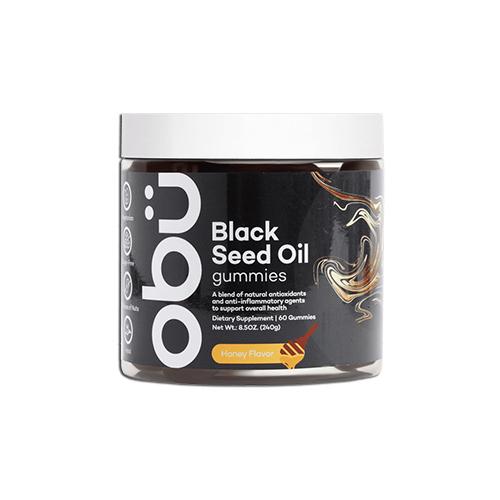 Obu Black Seed Oil Honey Flavor Boosts Immune Function 60Gummies 240g