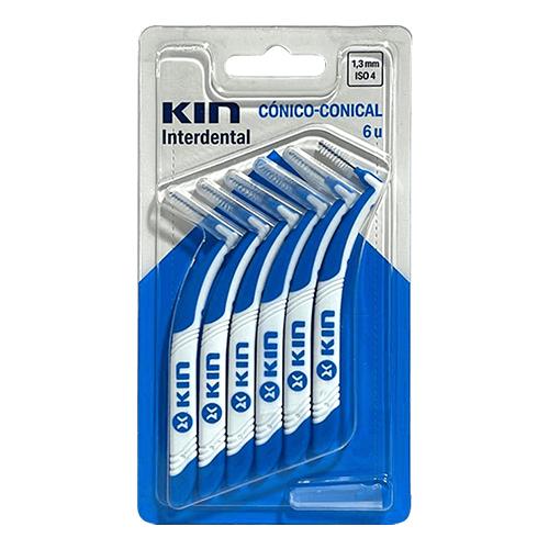 KIN Interdental Conical Brush 1.3mm 6Pcs