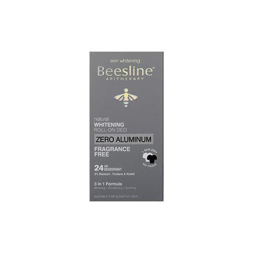 Beesline Whitening Roll on Deodorant Fragrance Free Zero Aluminum Antiperspirant 24Hrs 4in1 70ml
