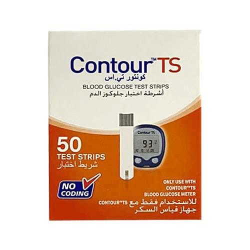 Contour TS Test Strips for Blood Glucose Meter 50Strips 