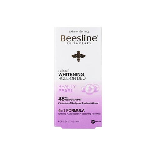 Beesline Whitening Roll on Deodorant Beauty Pearl Antiperspirant 48Hrs 4in1 50ml 