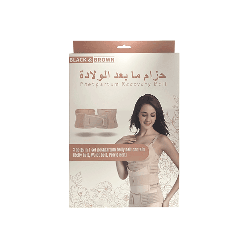 بلاك اند براون حزام التعافي بعد الولادة 3في1 متوسط