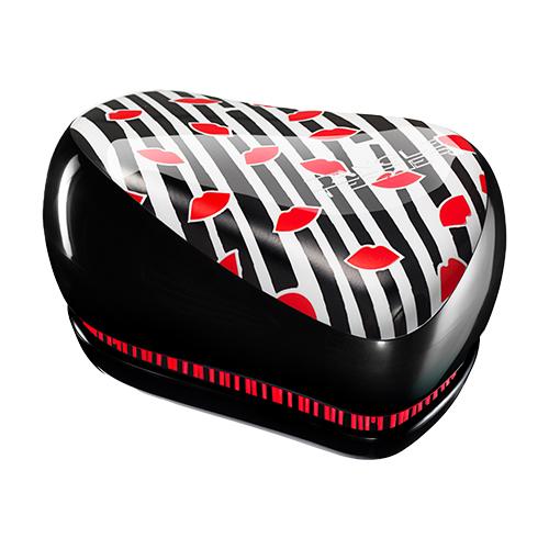 Tangle Teezer on the Go Detangling Hairbrush Smooth and Shine Compact Styler Lulu Guinness Lips Design 