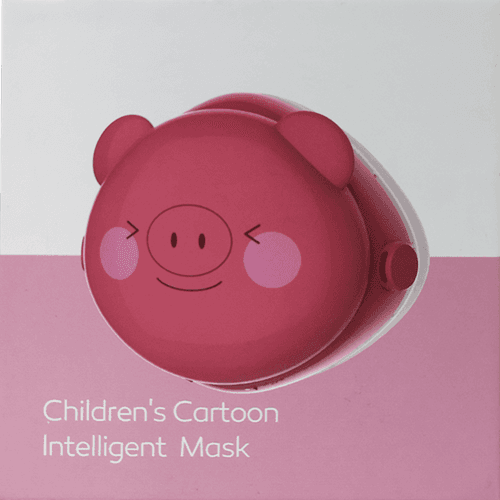 Electronic Face Mask for Kids Pink